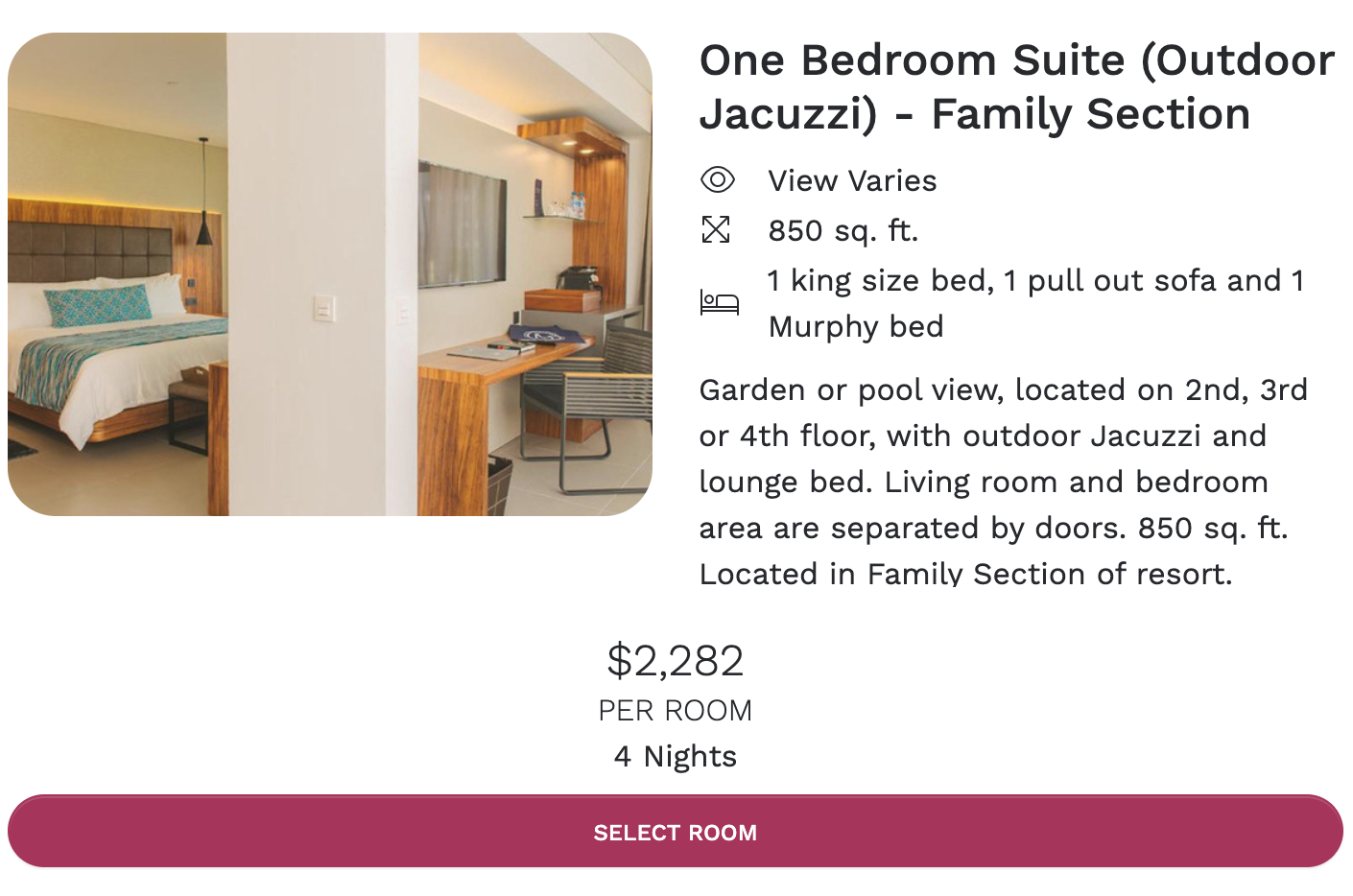 1BD Suite - Fam